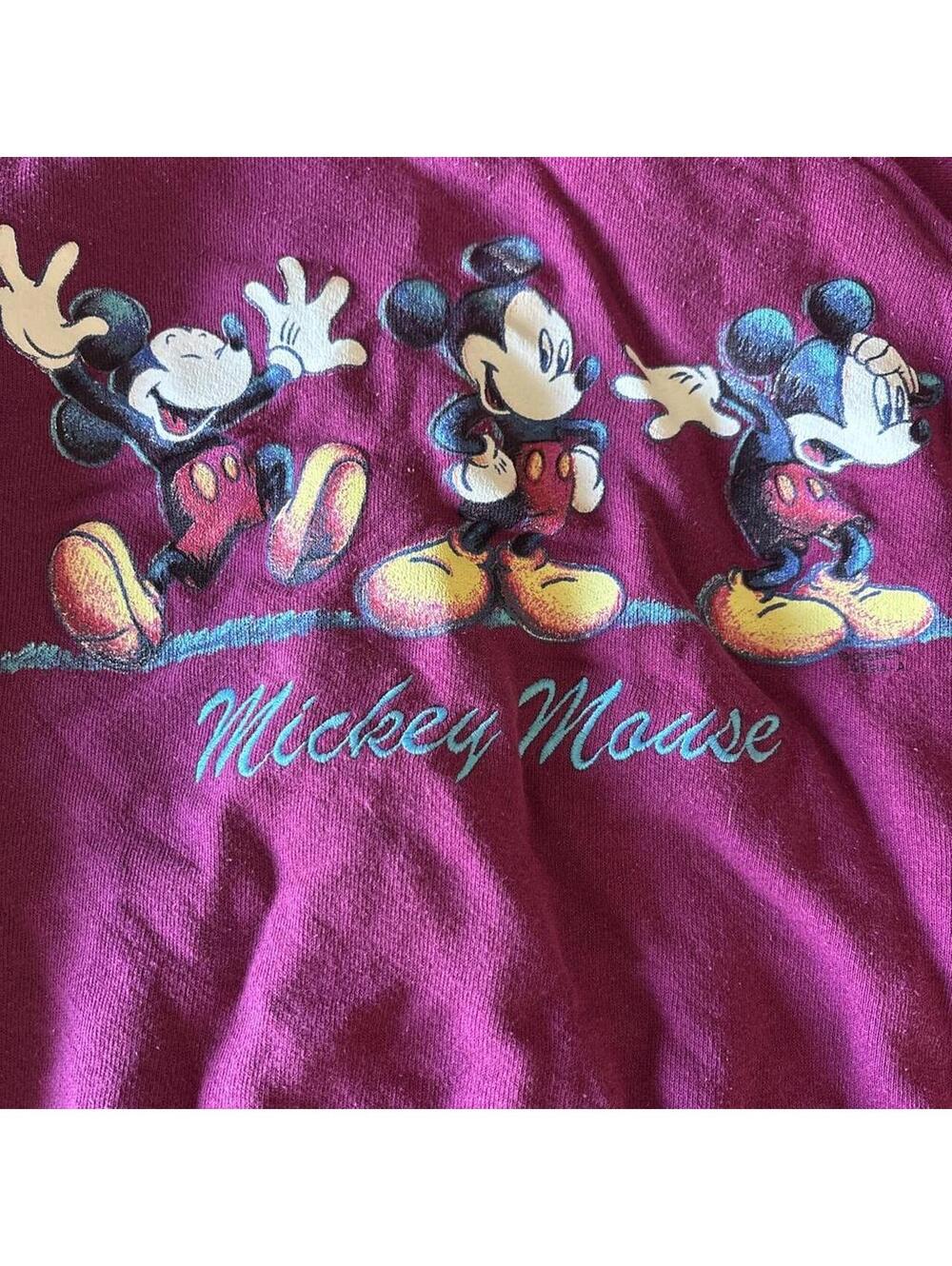 Disney Women's Burgundy Sweatshirt - Picture 2 of 5